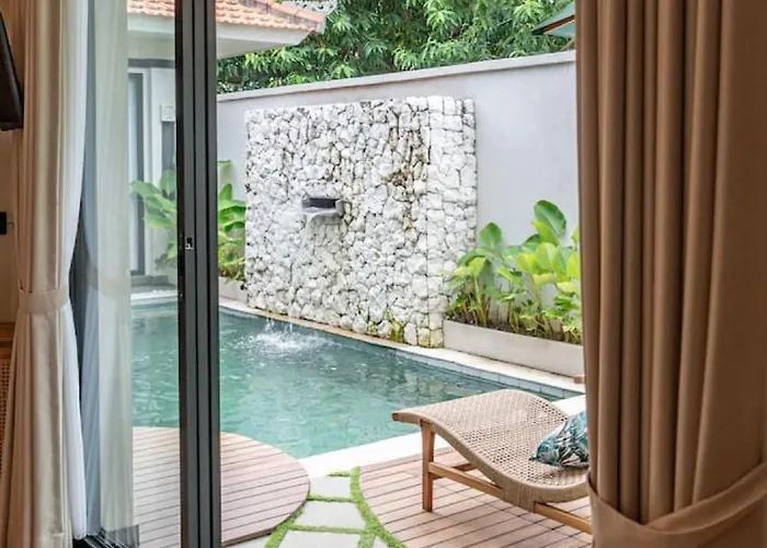 Hidden Oasis 2br & Private Pool Near 'green School' ウブド